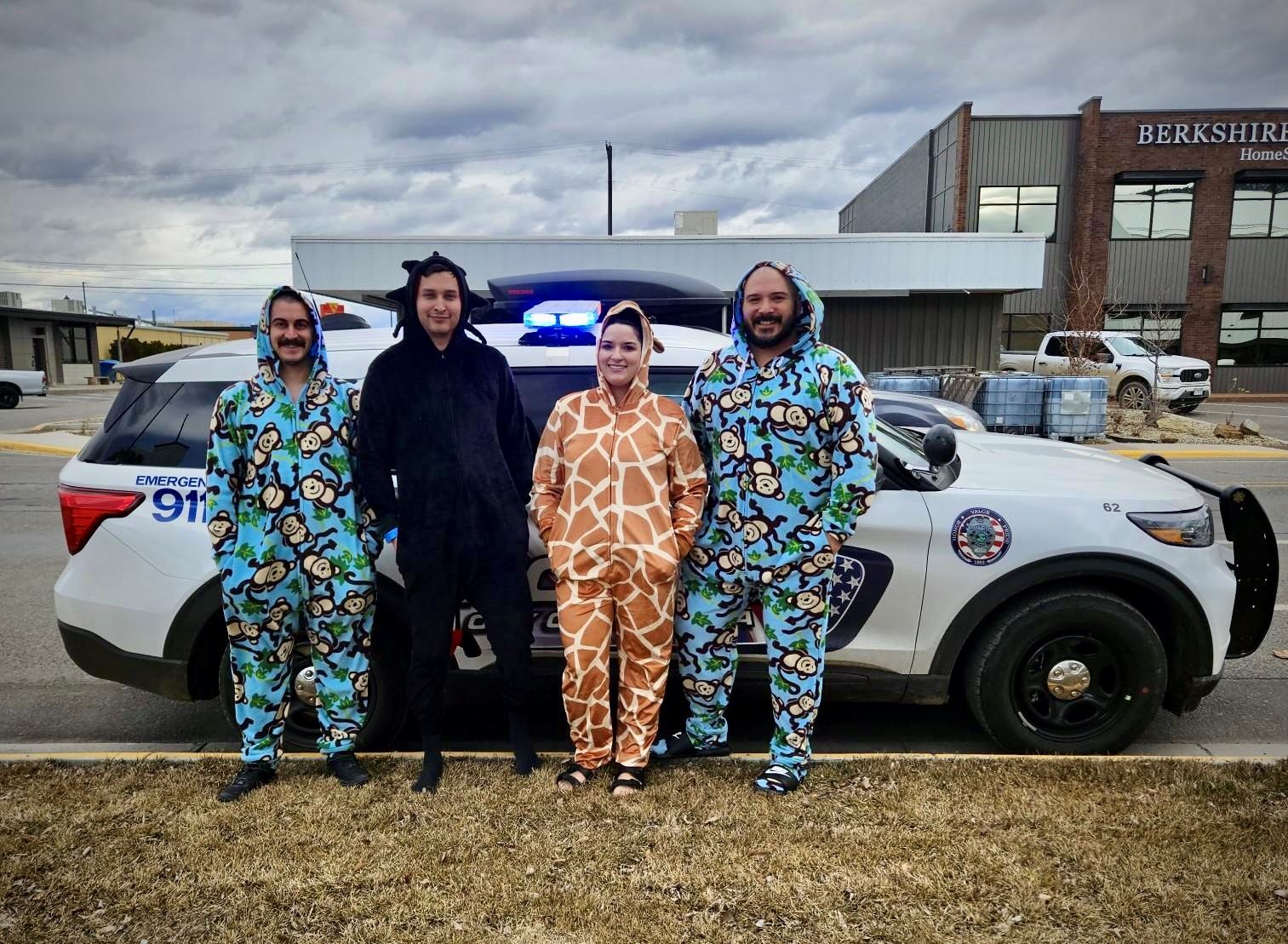 Officers at Polar Plunge Event 