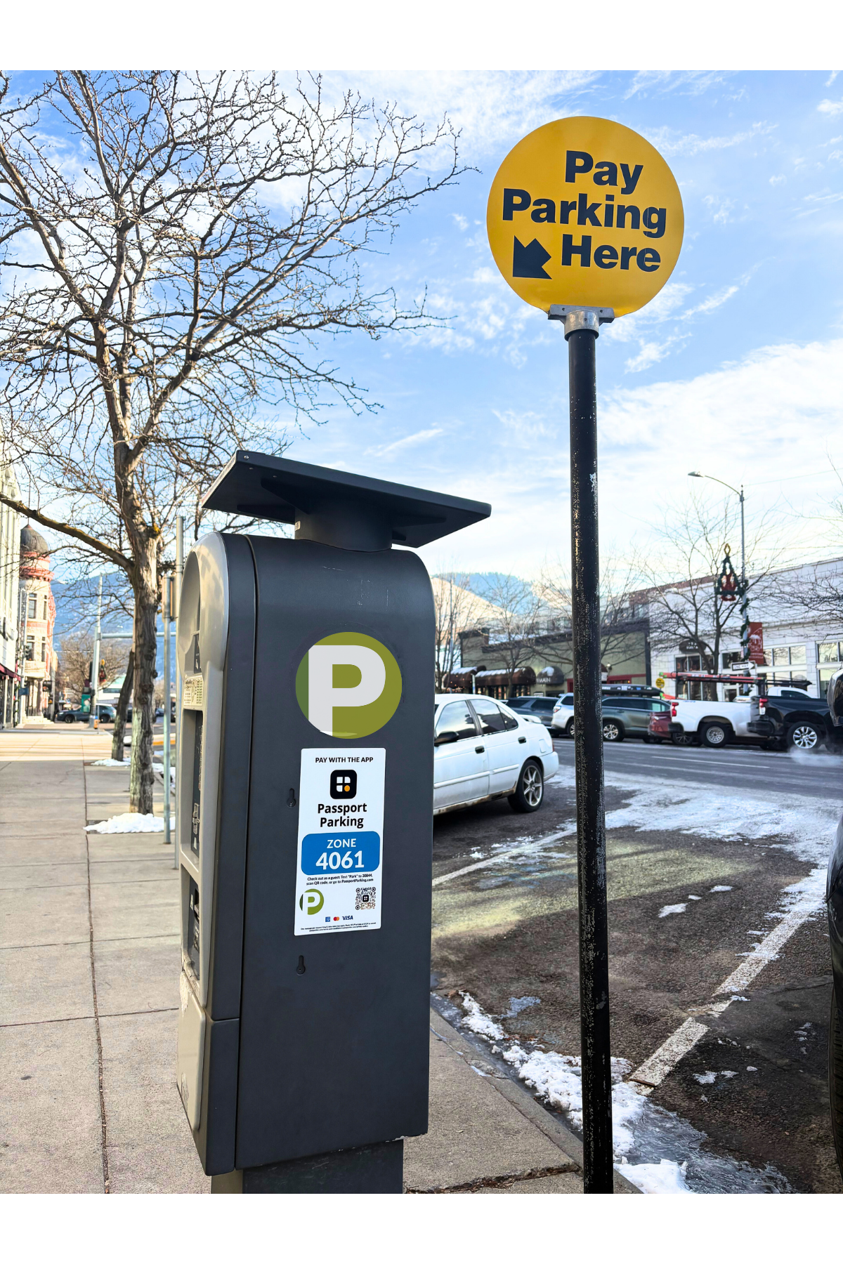 Pay Parking Here Meter