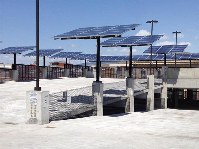 Solar Panels at Park Place